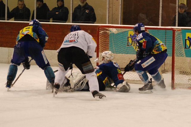 Photo hockey match Dijon  - Mont-Blanc le 13/01/2009