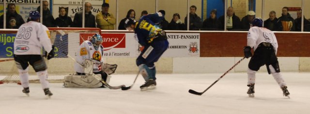 Photo hockey match Dijon  - Mont-Blanc le 13/01/2009