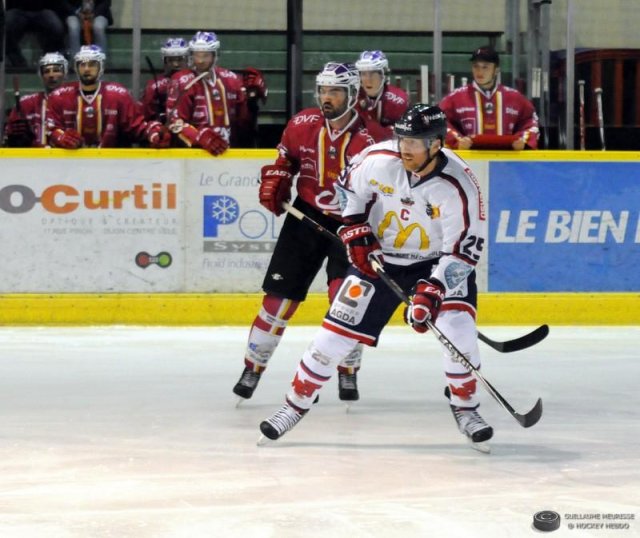 Photo hockey match Dijon  - Grenoble  le 26/09/2015