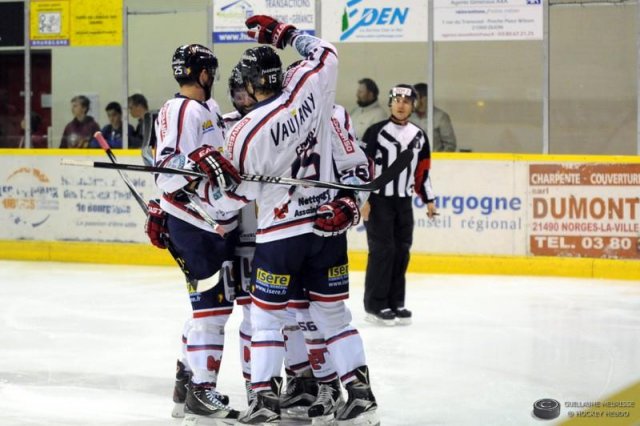 Photo hockey match Dijon  - Grenoble  le 26/09/2015