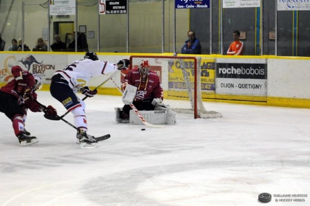 Photo hockey match Dijon  - Grenoble  le 26/09/2015