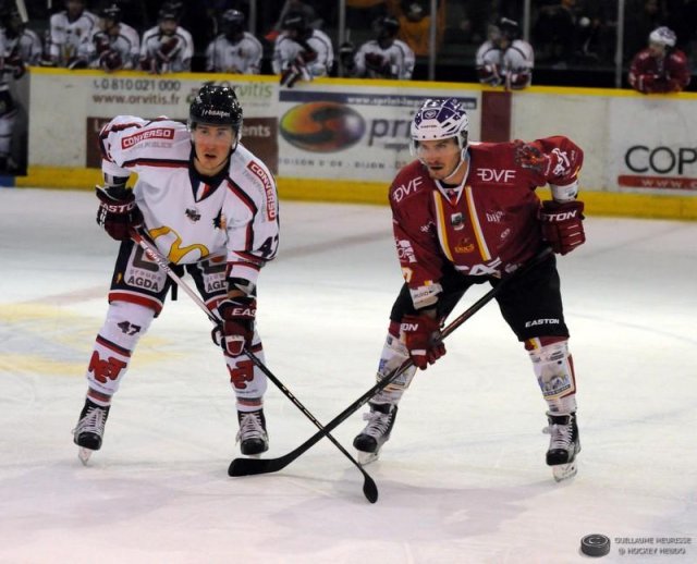 Photo hockey match Dijon  - Grenoble  le 26/09/2015