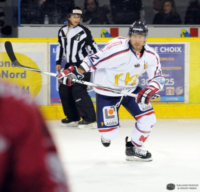 Photo hockey match Dijon  - Grenoble  le 26/09/2015
