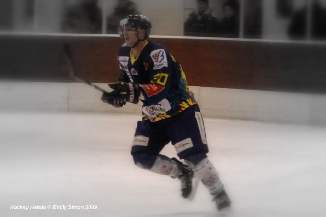Photo hockey match Dijon  - Mont-Blanc le 13/01/2009
