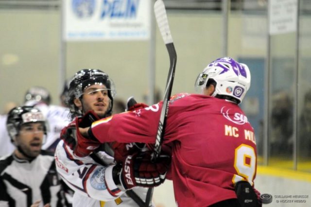 Photo hockey match Dijon  - Grenoble  le 26/09/2015