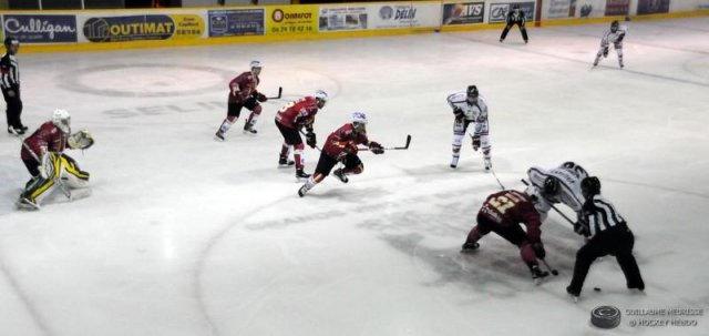 Photo hockey match Dijon  - Grenoble  le 26/09/2015