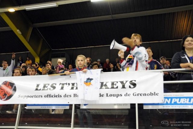 Photo hockey match Dijon  - Grenoble  le 26/09/2015
