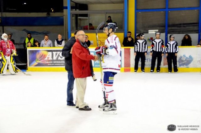 Photo hockey match Dijon  - Grenoble  le 26/09/2015