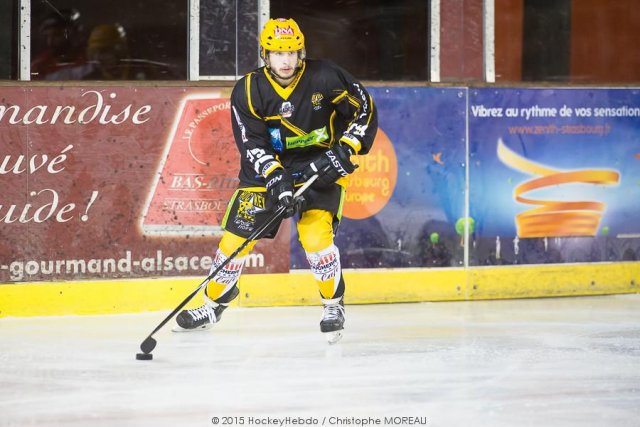 Photo hockey match Strasbourg  - Angers  le 26/09/2015