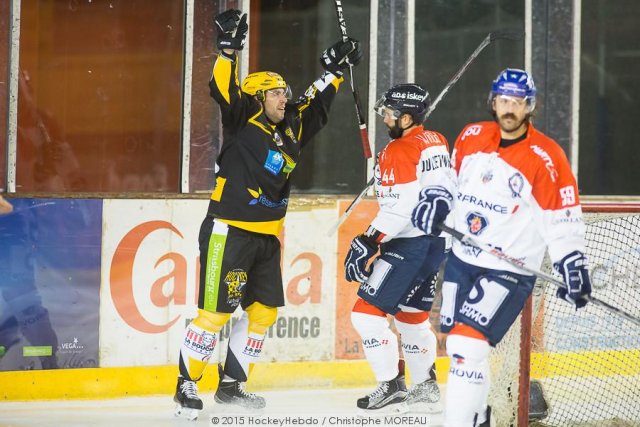 Photo hockey match Strasbourg  - Angers  le 26/09/2015