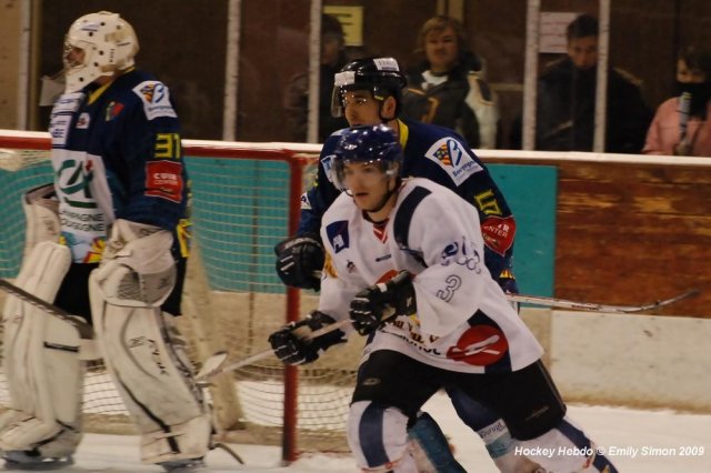 Photo hockey match Dijon  - Mont-Blanc le 13/01/2009