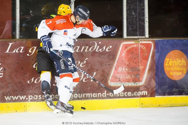 Photo hockey match Strasbourg  - Angers  le 26/09/2015