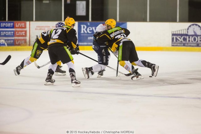 Photo hockey match Strasbourg  - Angers  le 26/09/2015