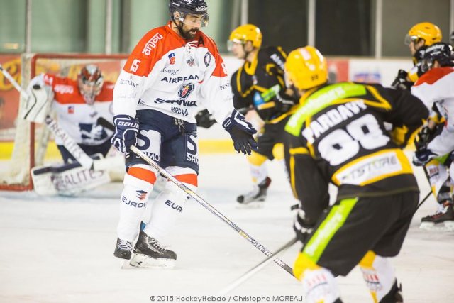 Photo hockey match Strasbourg  - Angers  le 26/09/2015