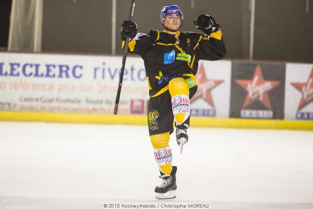 Photo hockey match Strasbourg  - Angers  le 26/09/2015