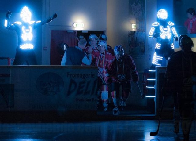Photo hockey match Dijon  - Grenoble  le 26/09/2015