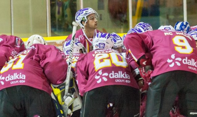 Photo hockey match Dijon  - Grenoble  le 26/09/2015