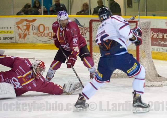 Photo hockey match Dijon  - Grenoble  le 26/09/2015