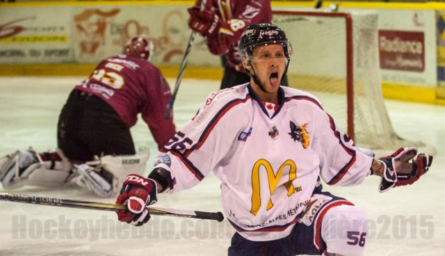 Photo hockey match Dijon  - Grenoble  le 26/09/2015
