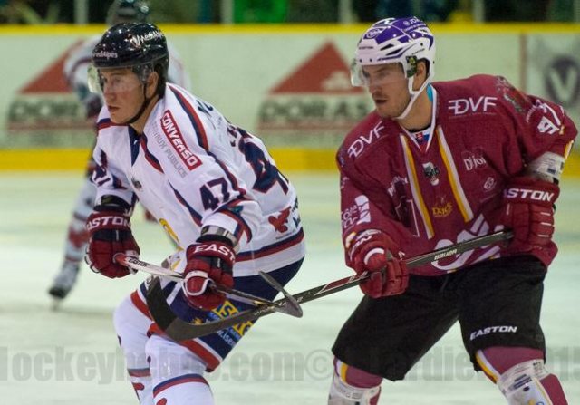 Photo hockey match Dijon  - Grenoble  le 26/09/2015