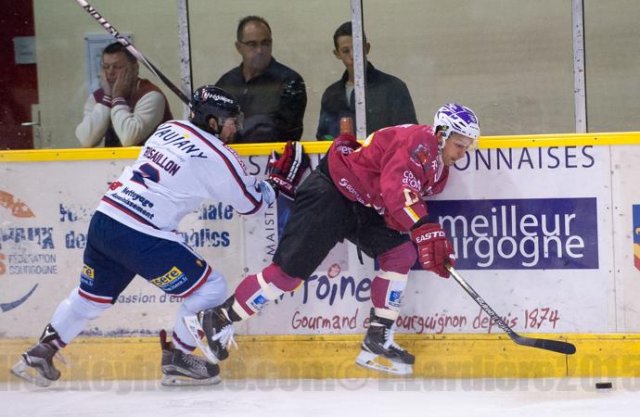 Photo hockey match Dijon  - Grenoble  le 26/09/2015