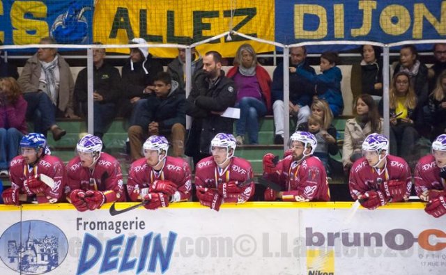 Photo hockey match Dijon  - Grenoble  le 26/09/2015