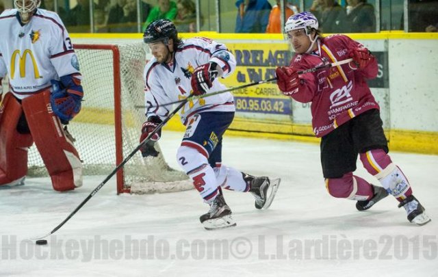 Photo hockey match Dijon  - Grenoble  le 26/09/2015
