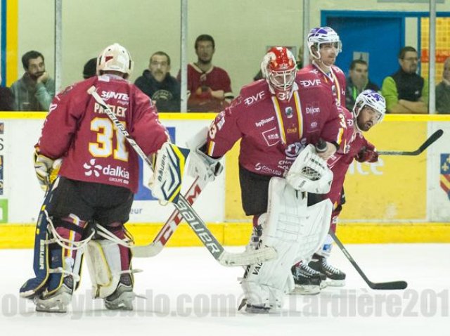 Photo hockey match Dijon  - Grenoble  le 26/09/2015