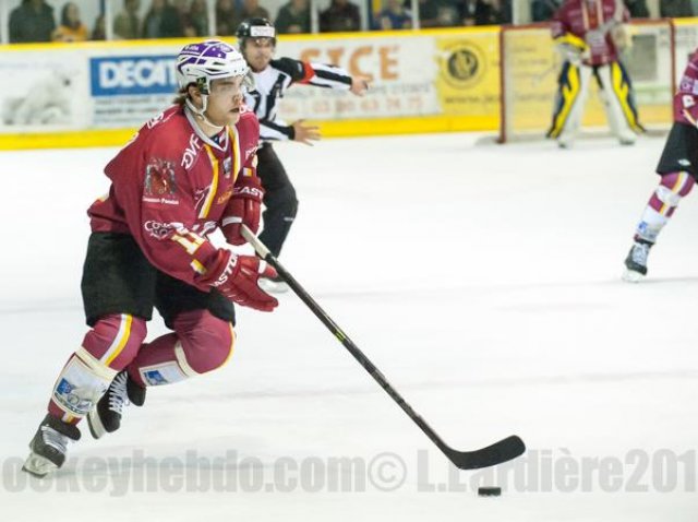 Photo hockey match Dijon  - Grenoble  le 26/09/2015
