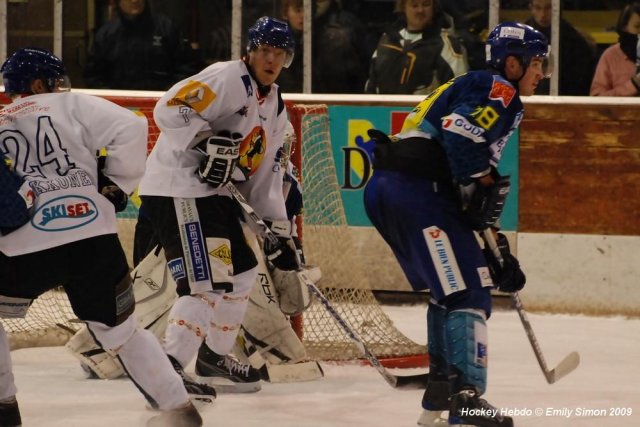 Photo hockey match Dijon  - Mont-Blanc le 13/01/2009