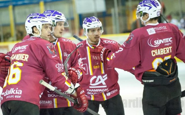 Photo hockey match Dijon  - Grenoble  le 26/09/2015