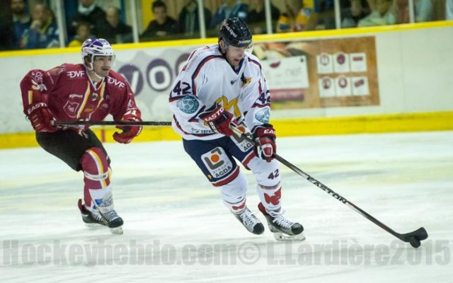Photo hockey match Dijon  - Grenoble  le 26/09/2015