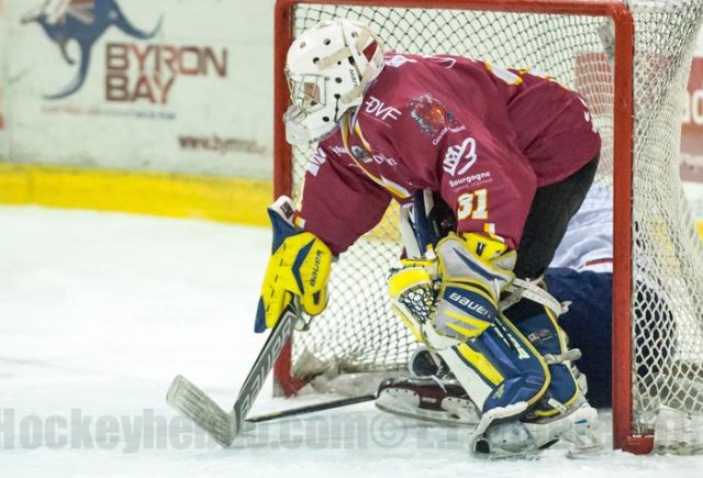 Photo hockey match Dijon  - Grenoble  le 26/09/2015