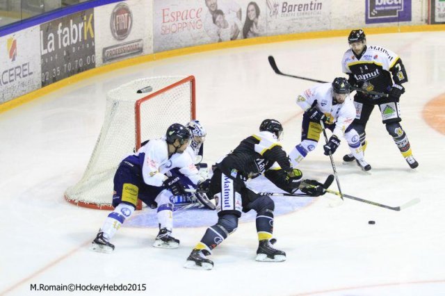 Photo hockey match Rouen - Chamonix  le 26/09/2015