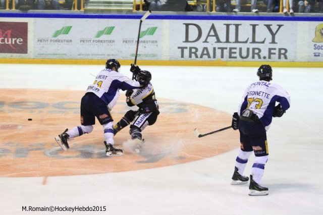 Photo hockey match Rouen - Chamonix  le 26/09/2015