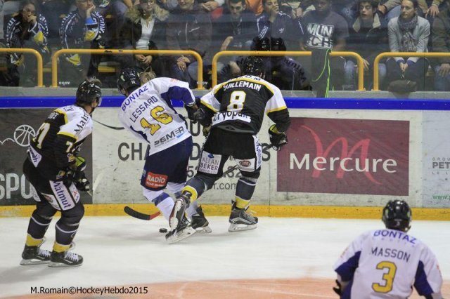 Photo hockey match Rouen - Chamonix  le 26/09/2015