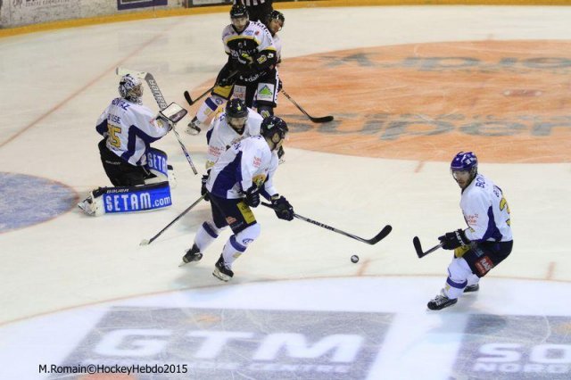 Photo hockey match Rouen - Chamonix  le 26/09/2015