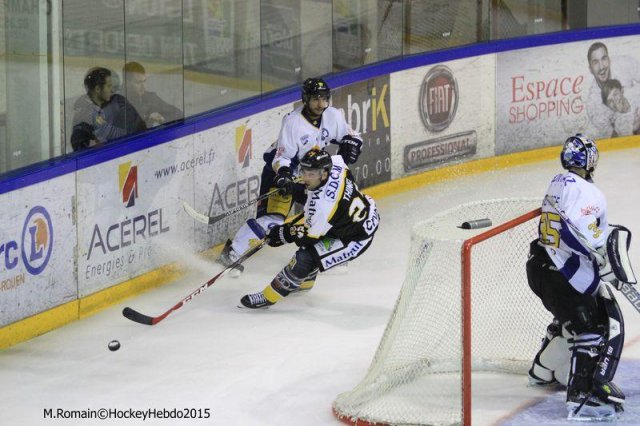 Photo hockey match Rouen - Chamonix  le 26/09/2015