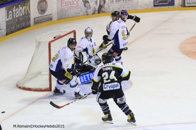 Photo hockey match Rouen - Chamonix  le 26/09/2015