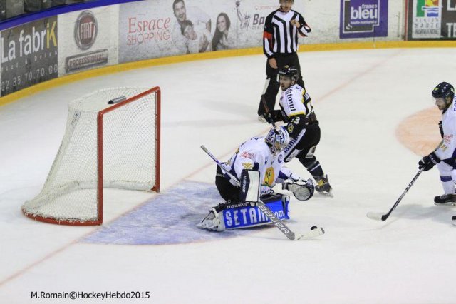 Photo hockey match Rouen - Chamonix  le 26/09/2015