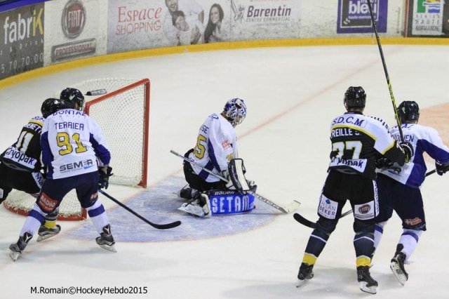 Photo hockey match Rouen - Chamonix  le 26/09/2015