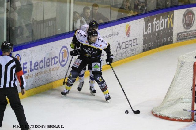 Photo hockey match Rouen - Chamonix  le 26/09/2015