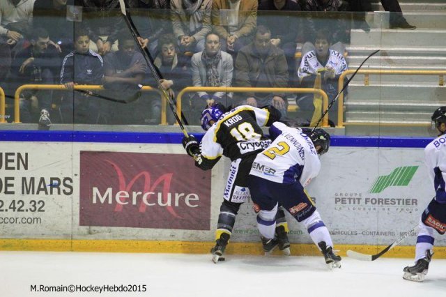 Photo hockey match Rouen - Chamonix  le 26/09/2015