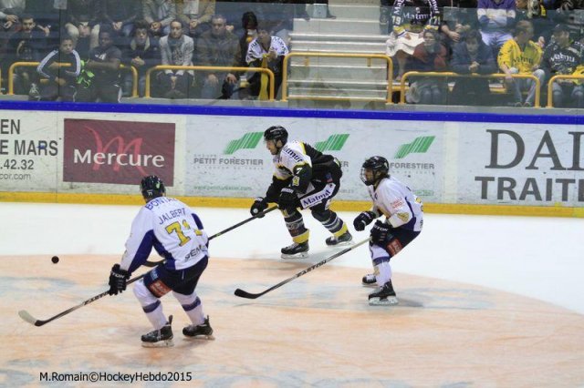Photo hockey match Rouen - Chamonix  le 26/09/2015