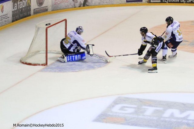 Photo hockey match Rouen - Chamonix  le 26/09/2015
