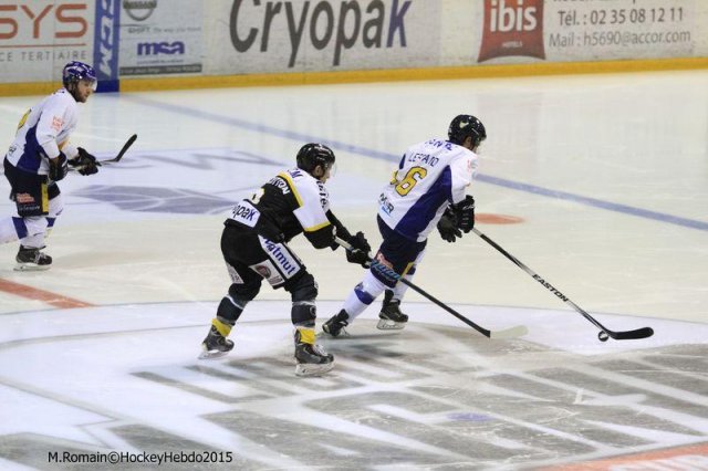 Photo hockey match Rouen - Chamonix  le 26/09/2015