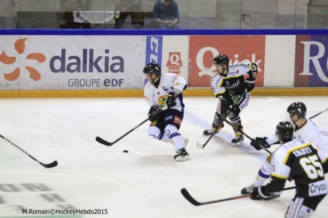 Photo hockey match Rouen - Chamonix  le 26/09/2015