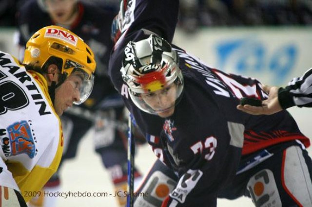 Photo hockey match Grenoble  - Strasbourg  le 13/01/2009