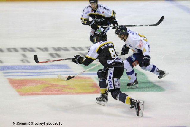 Photo hockey match Rouen - Chamonix  le 26/09/2015