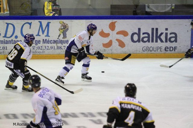 Photo hockey match Rouen - Chamonix  le 26/09/2015